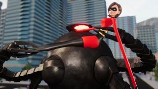 Omnidroid Captures Elastigirl