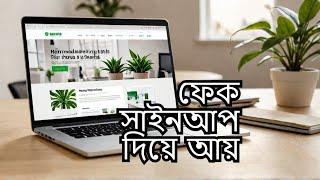 Advertica Direct link ফেক সাইনাপ করে  দৈনিক ইনকাম হবে ১০-২০ ডলার Make money online income Cpm income