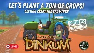  [Live] Let's Plant Tons of Crops! | Flaming Winter Closed Beta | Dinkum