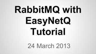 RabbitMQ with EasyNetQ Tutorial