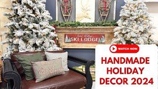 Handmade Holiday 2024 | Iron Orchid Designs  How to use Transfers | Easy DIY Christmas Decor | IOD