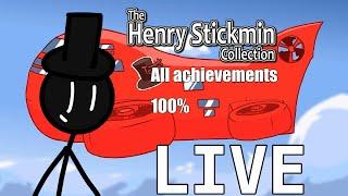 The Henry Stickmin Collection all achievements 100%