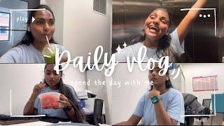 Daily vlog 59 - A full day at work, attending meetings, dealing with work load, planning my evening.