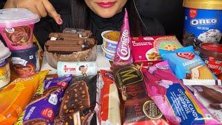 ASMR EATING ICECREAM PARTY MAGNUM,AMUL,CORNETTO,CASSATTA,BASKIN ROBBINS*EATING SHOW*spiceasmr