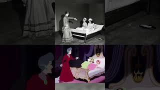 Lady Tremaine live-action animation reference in Walt Disney’s CINDERELLA (1950)