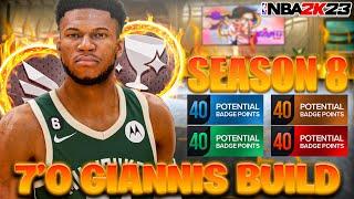 7’0 GIANNIS ANTETOKOUNMPO Build Will CHANGE 2K23 FOREVER - DEMIGOD POWER FORWARD BUILD (Current-Gen)