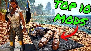 TOP 10 MODS to Try in ARK SURVIVAL ASCENDED!!!