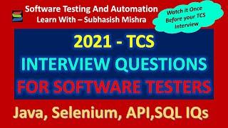TCS Interview Experience 2021 for Software Testers | TCS Technical & HR Round Questions