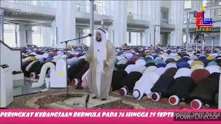 Sheikh Mishari Rashid Al-Afasy : Memimpin Solat Jumaat Di Masjid Besi, Putrajaya, Malaysia .