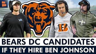 Top 5 Chicago Bears Defensive Coordinator Candidates If They Hire Ben Johnson As Head Coach