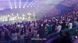 [190726] NCT Johnny, Mark Lee, Doyoung, Jaehyun & Taeyong in EXO concert Day 4