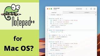 Best Notepad++ alternative for Mac OS (free)