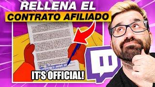  COMO RELLENAR FORMULARIO AFILIADO TWITCH 2021  Como ser afiliado en twitch 2021