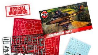 Official Unboxing Airfix: Gloster Meteor F.8/FR.9 (A04067)