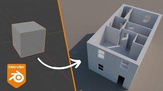 How to Make a House Interior in Blender (Archimesh Tutorial)