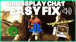 How to Fix CrossPlay Voice Chat on WARZONE (EASIEST FIX!) 2021