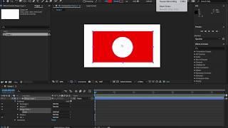 Creating complex shapes using merge paths - Adobe After Effects CC 2018