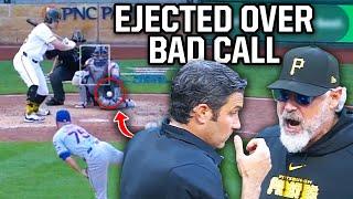 Umpire makes two horrible calls so Pirates manager goes wild, a breakdown