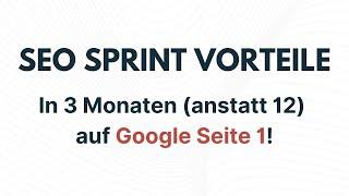 3 Vorteile des AN Digital SEO Sprint