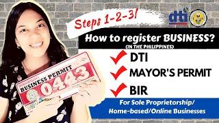 HOW TO REGISTER BUSINESS IN THE PHILIPPINES | SOLE PROPRIETORSHIP HOME-BASED/ONLINE BUSINESS