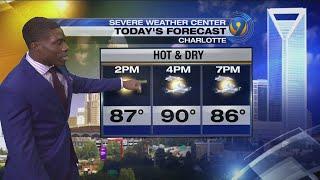 Friday afternoon forecast by Meteorologist Tony Sadiku