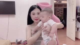 11 nhung xinh 8899 -Breastfeeding: Feeding a Baby with Pretty Mother Part 60 #beautiful #breastfeed