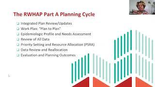 Overview of The Ryan White HIV/AIDS Program Part A Planning Council Cycle