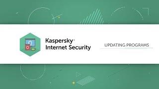How to update installed applications with Kaspersky Internet Security 19