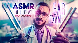 ASMR ROLEPLAY ‍️Ear Exam, Ear Cleaning & Hearing Tests NO TALKING