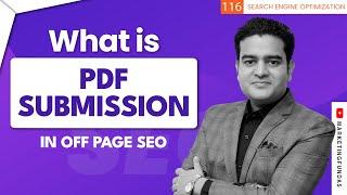 How To Do PDF Submission in SEO | Off Page SEO PDF Submission Practical Tutorial | #pdfsubmission