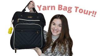 Cosa c'è nella mia borsa di filati? - Yarn Bag Tour!!