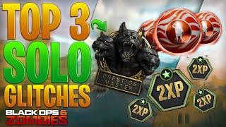 *DO THIS ASAP* TOP 3 WORKING SOLO GLITCHES in Black Ops 6: Zombies! ( Unlock EVERYTHING Glitch )