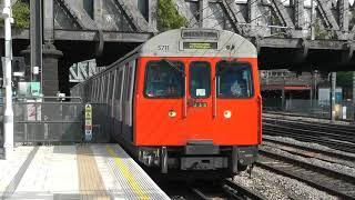 London Underground Trains - Video Compilation - 2012 & 2013