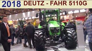 The 2018 DEUTZ - FAHR 5110 G HD PLUS Tractor