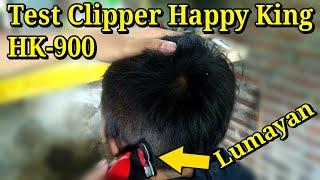 Test Cukur pakai Happy King HK-900 | Clipper Murah