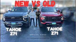 2025 vs 2024 Chevrolet Tahoe Z71. Which one is better?