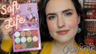 ColourPop SOFT LIFE Palette | NEW March BYOP! Soft Life Palette Swatches, Tutorial + Review