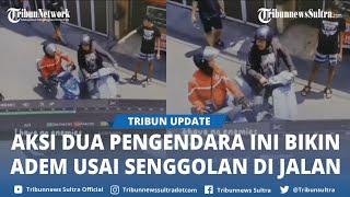 Video Viral! Bukan Baku Hantam, Aksi Dua Pengendara Ini Bikin Adem Usai Senggolan Di Jalan