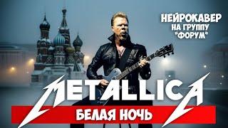 "Белая ночь" в исполнении Metallica. Нейрокавер на группу "Форум".