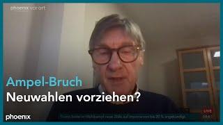 Prof. Lothar Probst zum Ampel-Bruch am 08.11.24