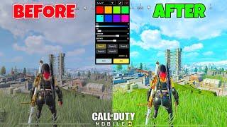 Most Realistic Custom Graphics Settings in COD Mobile | CODM GRAPHICS SETTINGS