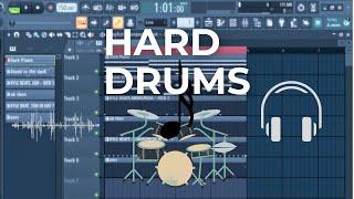 Here Are Some GOD-LIKE Ways To Make your Drums HIT HARD In FL STUDIO! (In 2 minutes)