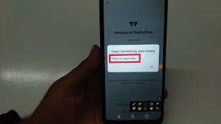 How to fix Please try again later problem solve in  TradingView