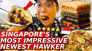 I Visited Singapore’s NEWEST Hawker Centre.. $100 Challenge at Buangkok Hawker Centre!