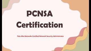 Palo Alto Networks PCNSA Certification Free Questions 2023