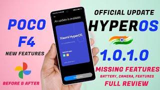 Full Review: Poco F4 HyperOS Official Update: Battery Performance, Features, Missing Features