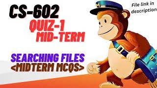 CS602 Quiz 1 Spring 2023 | File link in description | CS602 Quiz 1 2023 | CS602 Quiz 1 2024