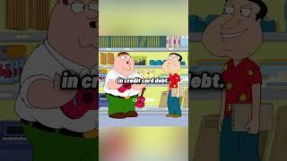 Peter Has Credit Card Debt || #familyguy #shorts