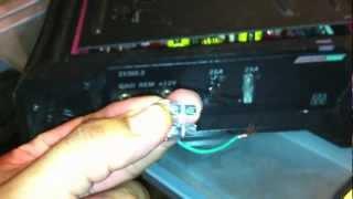 blue wire remote wire install