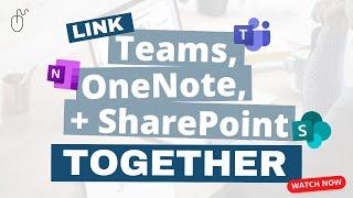Next-Level Organization: Linking OneNote to SharePoint and Teams for Seamless Workflow #onenote